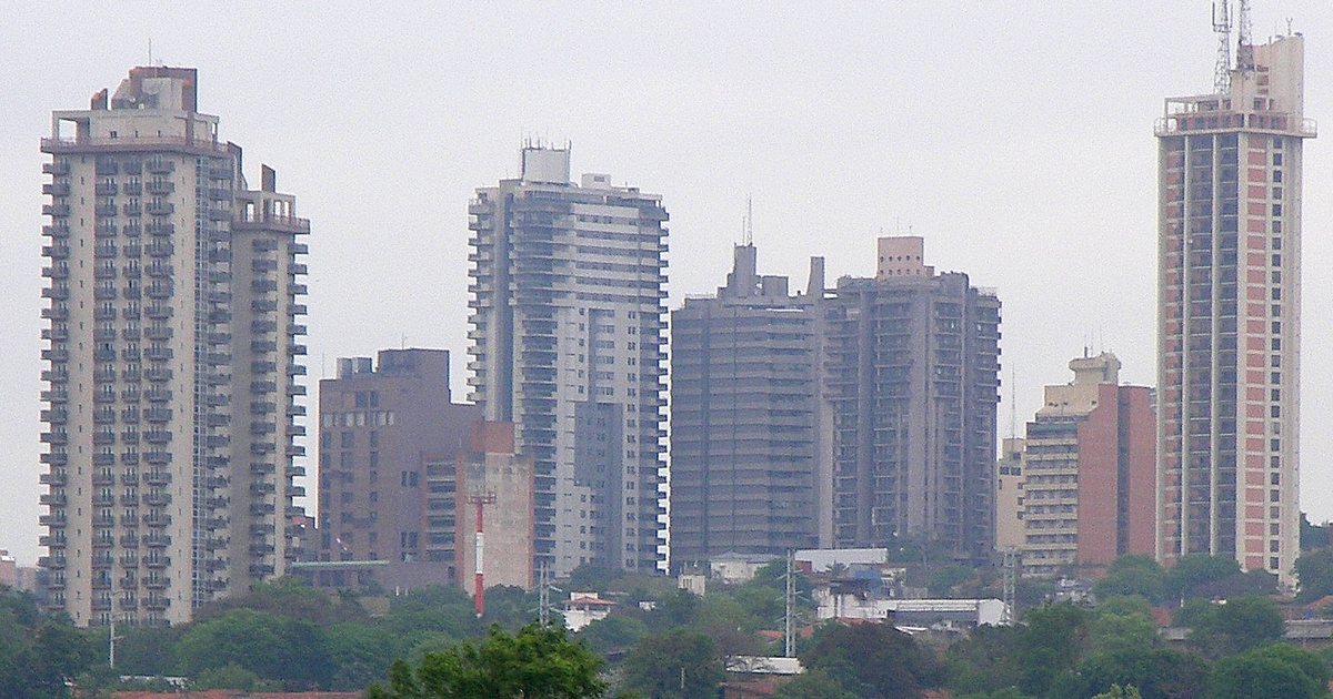 Edificios de Asunción, la ciudad donde tiene su sede el Banco Central del Paraguay