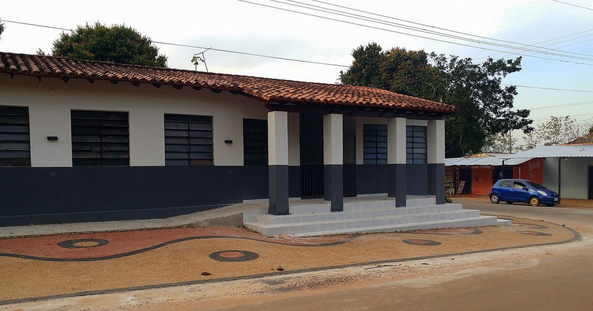 Edificio del Colegio Nacional de Quyquyhó, institución pública de Paraguarí