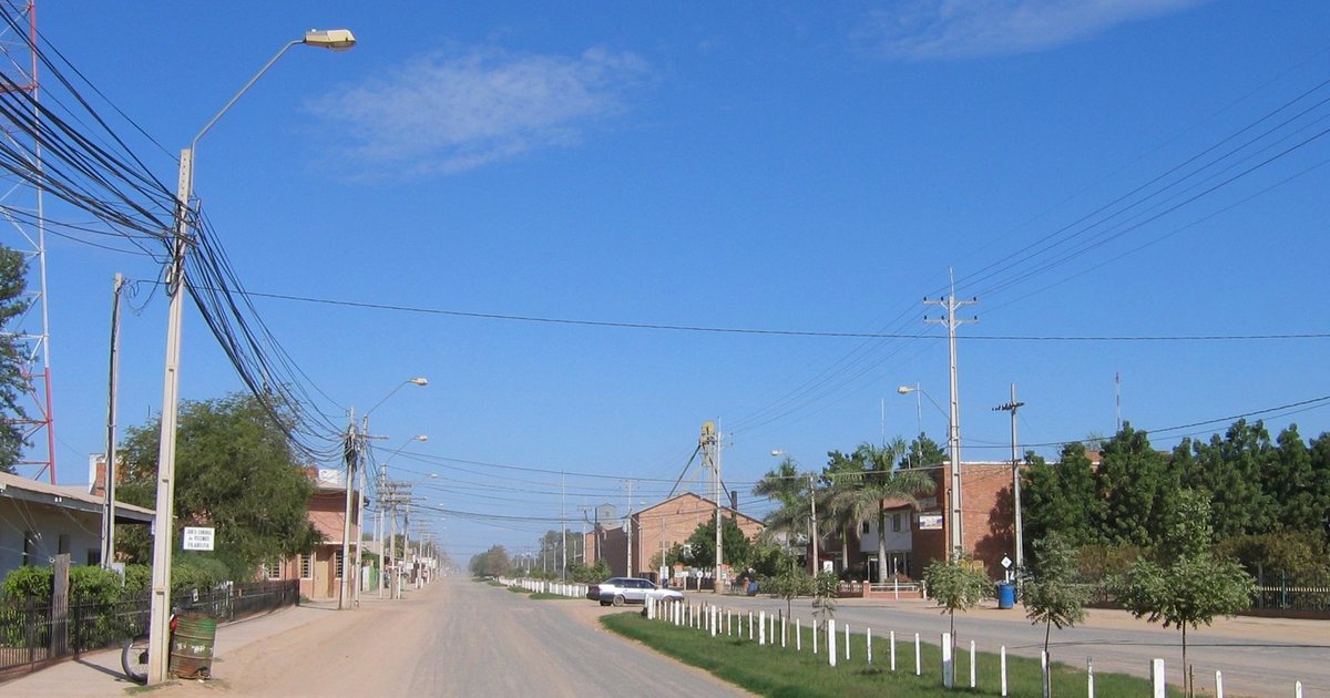 Calle principal de Filadelfia, capital de Boquerón, una de las circunscripciones judiciales que supervisa Garay