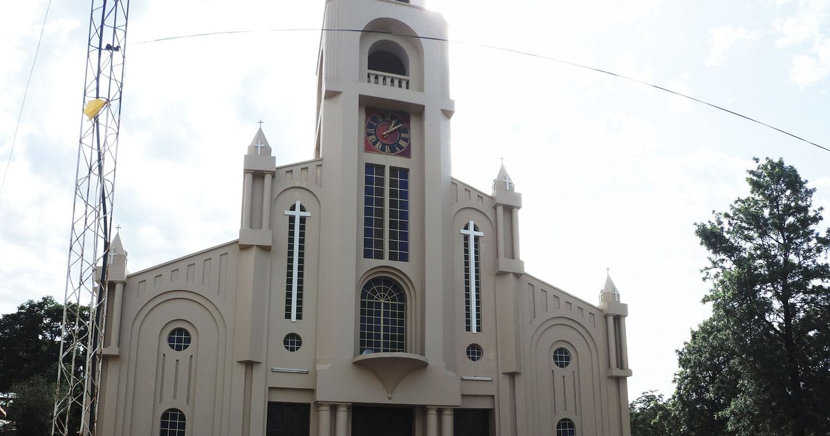 La iglesia de Villa Hayes, capital del departamento de Presidente Hayes, la ciudad con seis de las 18 vacancias del concurso