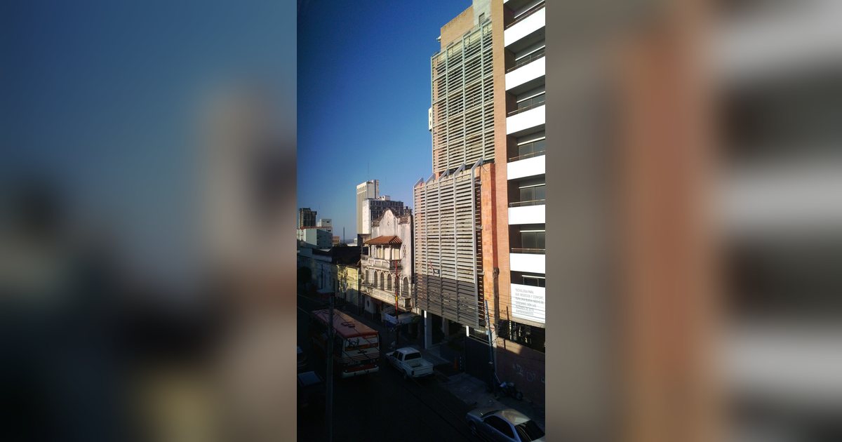 Calle Independencia Nacional, en el centro de Asunción, donde el MUVH tiene su sede central