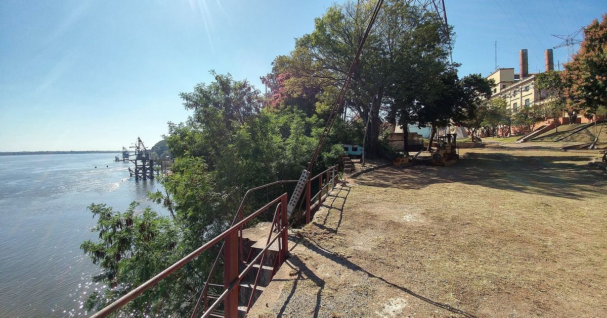 Subestación Sajonia de la ANDE, en Asunción