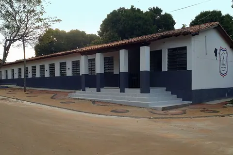Local del Colegio Nacional de Quyquyhó, en el departamento de Paraguarí