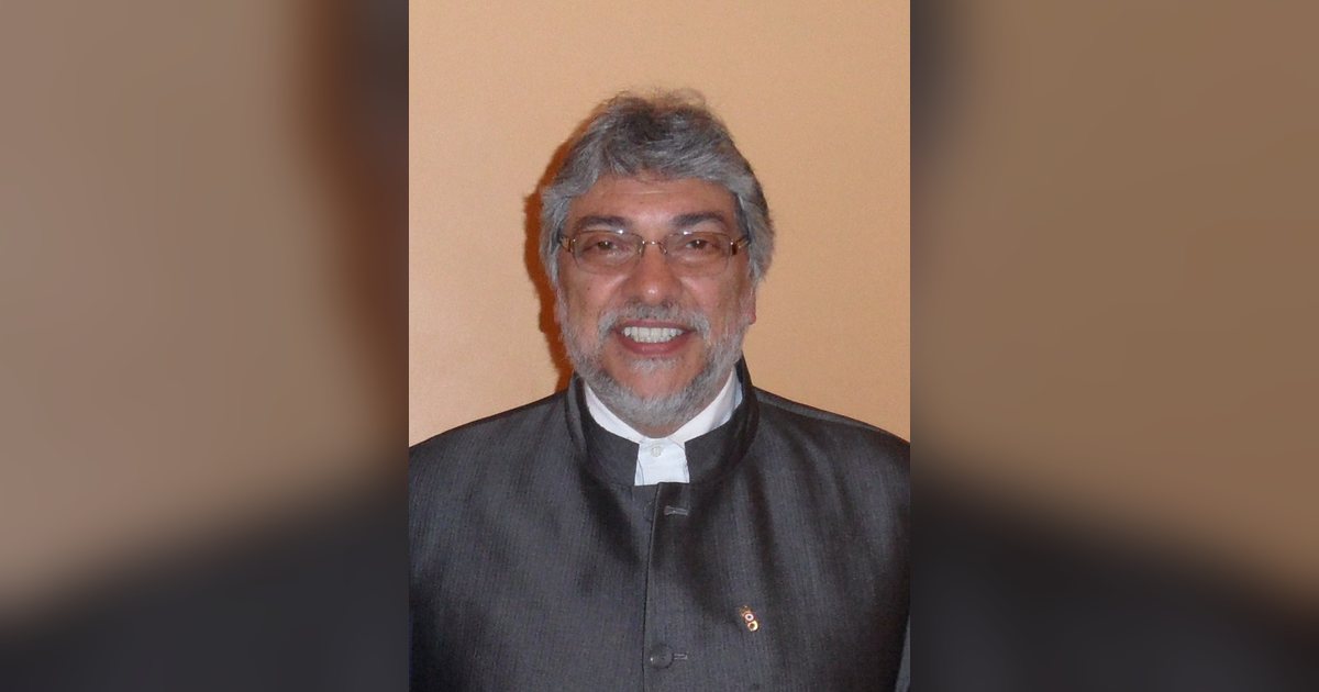 Retrato de Fernando Lugo en Asunción, en 2012