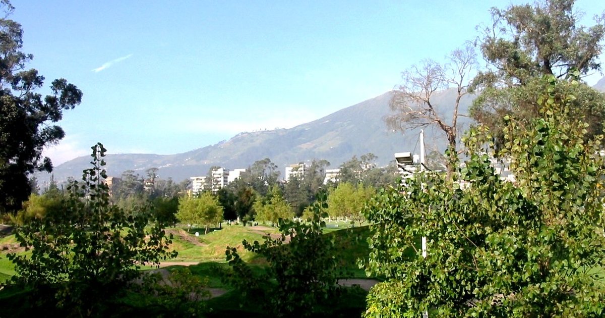 El parque La Carolina, en Quito, Ecuador, la ciudad sede de la Copa Libertadores Femenina 2026