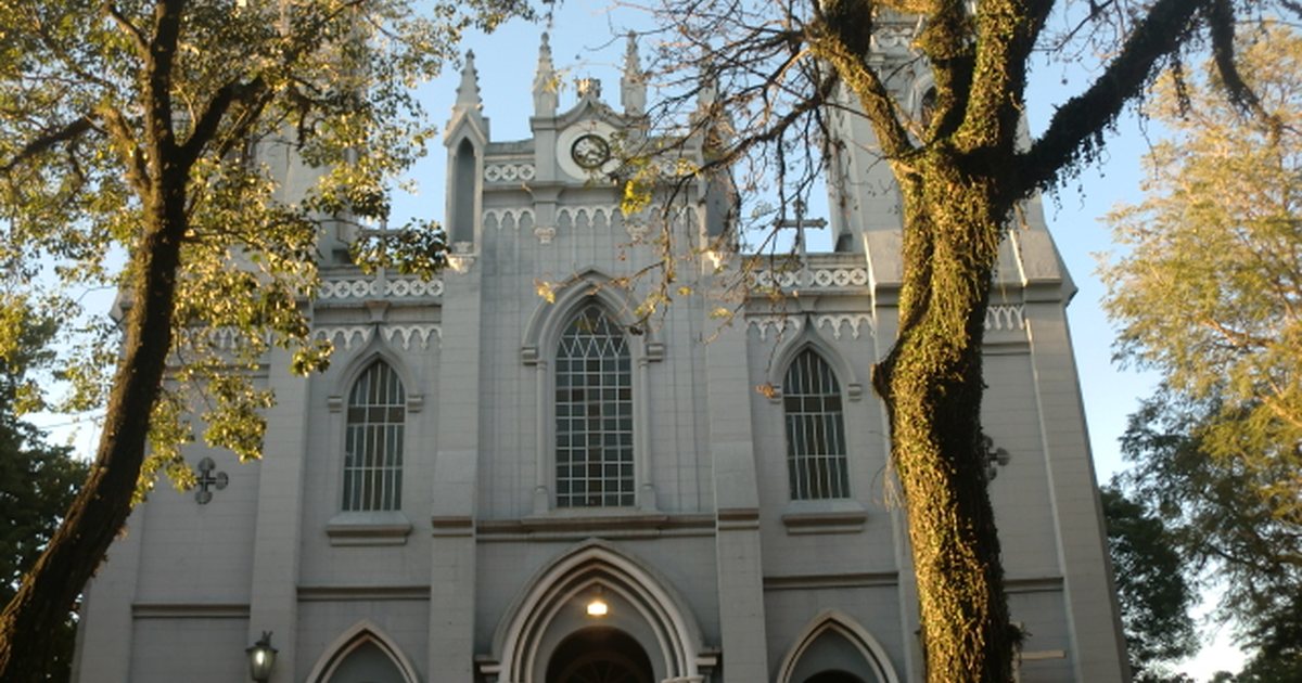 Catedral de San Lorenzo, en el centro de la ciudad, departamento Central