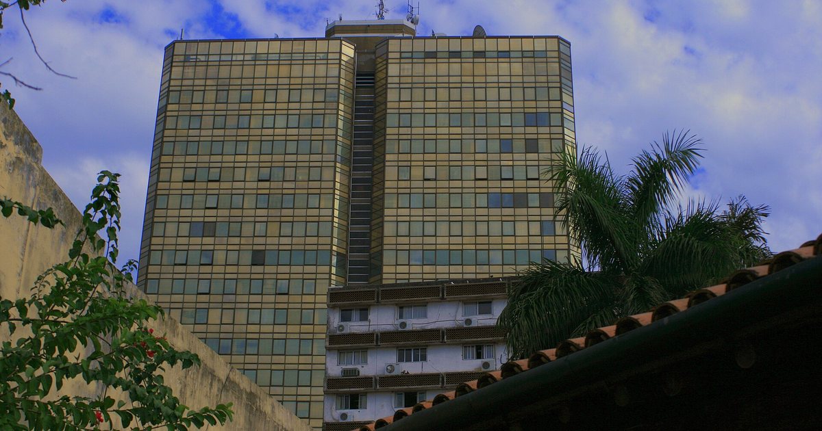 Edificio Ayfra, en el centro de Asunción, donde atiende el Ministerio de la Mujer