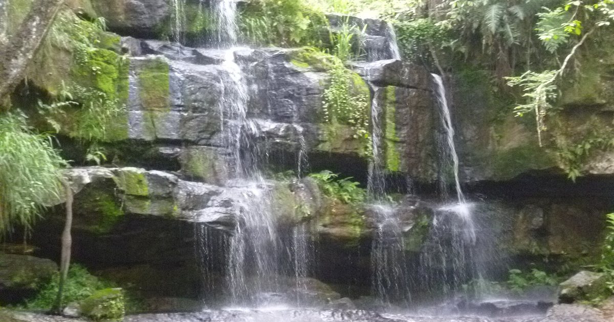 El Salto Guaraní, uno de los principales atractivos del Parque Nacional Ybycuí, en Paraguarí