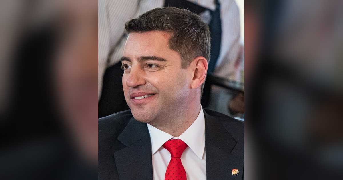 El vicepresidente Pedro Alliana en Asunción, en agosto de 2023