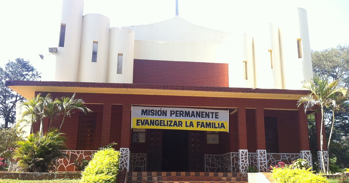 Iglesia católica de Repatriación, en el departamento de Caaguazú