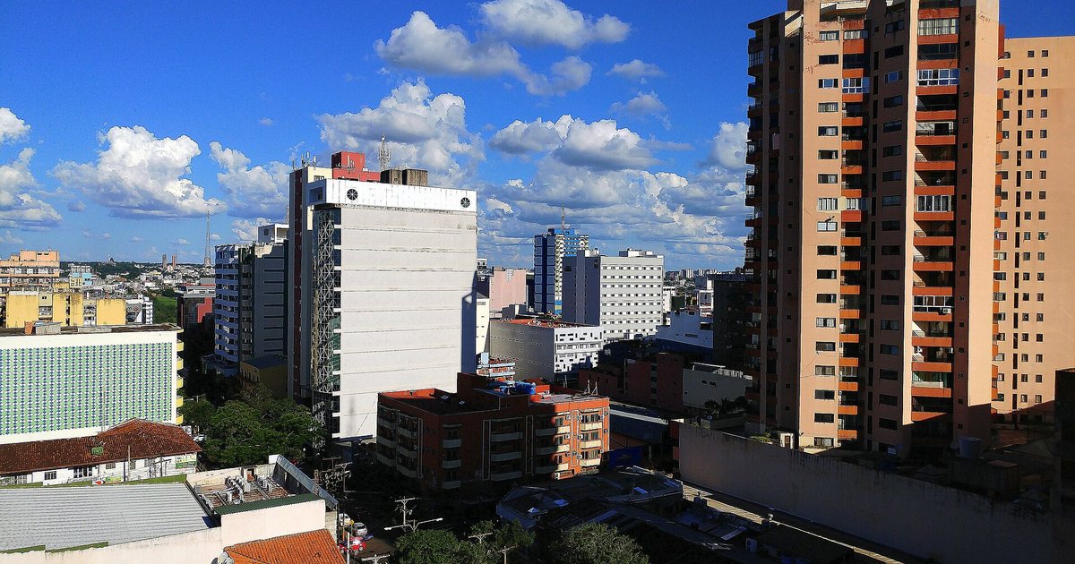 Edificios del centro de Ciudad del Este, Alto Paraná