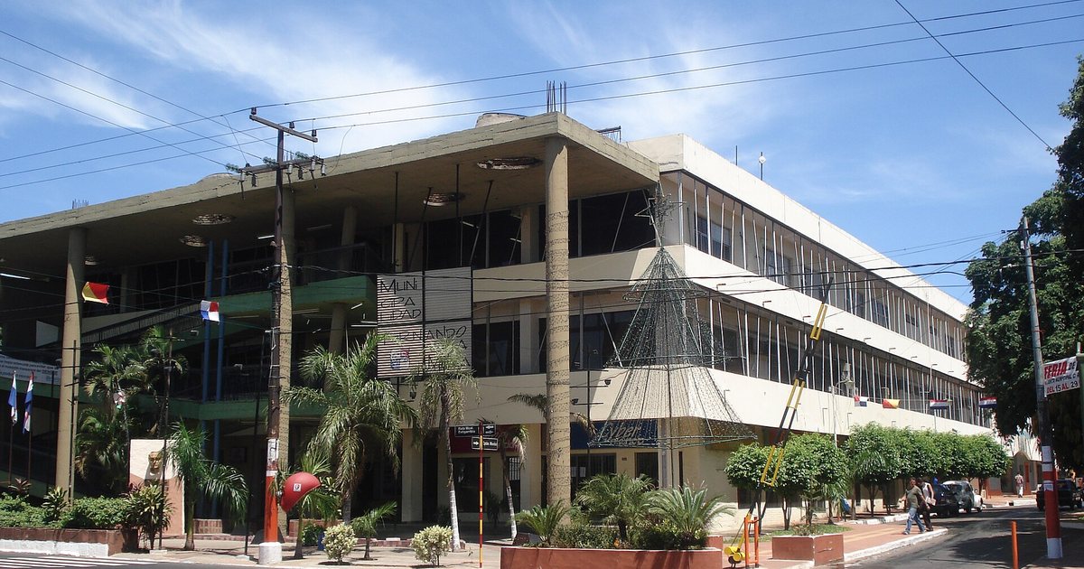 Edificio de la Municipalidad de Fernando de la Mora, en el departamento Central
