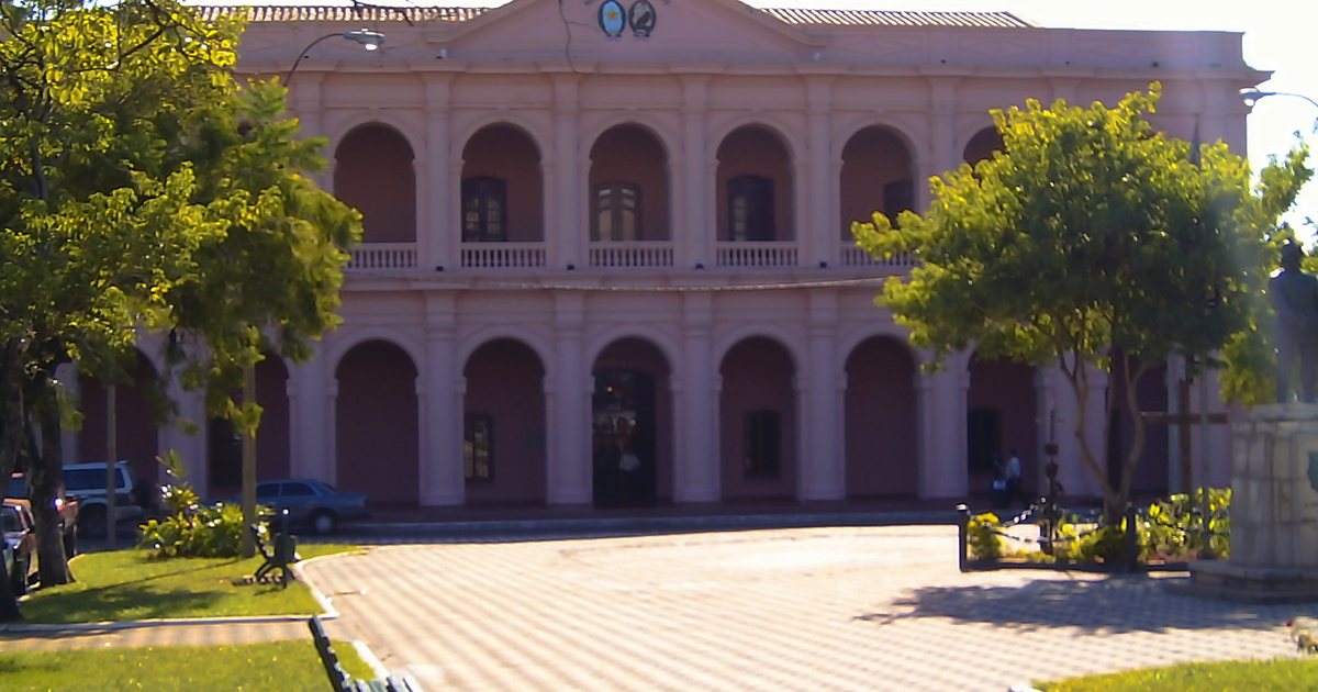 El Cabildo de Asunción, antigua sede del Congreso y hoy Centro Cultural de la República
